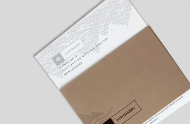 ministry of foreign affairs montenegro brochure