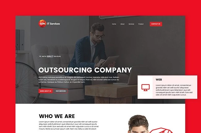 sdn it services website
